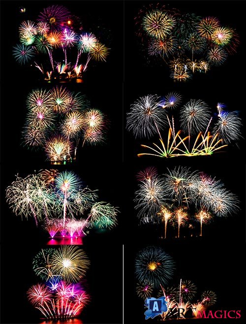     -   / Beautiful fireworks - Raster Graphics