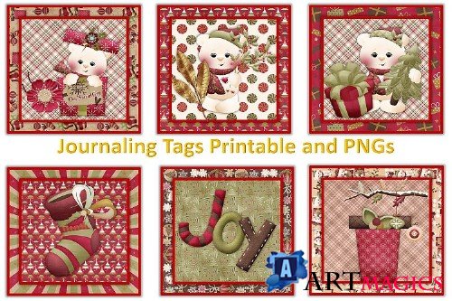 Christmas Journal Kit JPEG, PDF and PNG - 362202