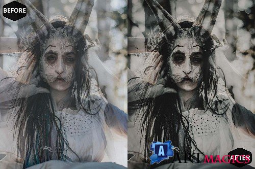 Halloween Photoshop Actions And ACR Presets - 372799