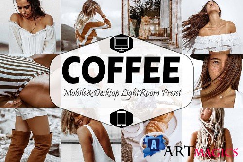 Coffee Mobile & Desktop Lightroom Presets, instagram modern - 364966