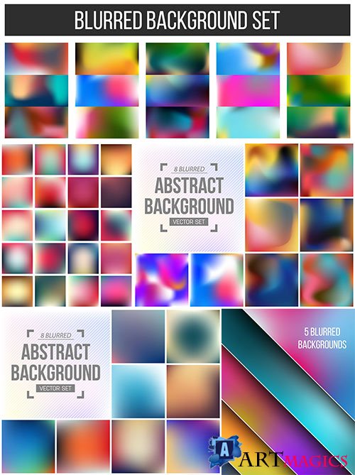   -   / Multi-colored backgrounds - Vector Graphics