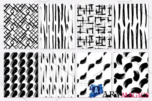 Seamless Patterns Iink splash - 4244316