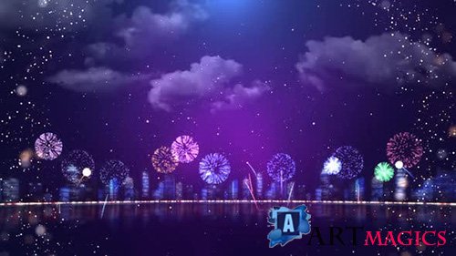 Videohive - Fireworks party - 24295713