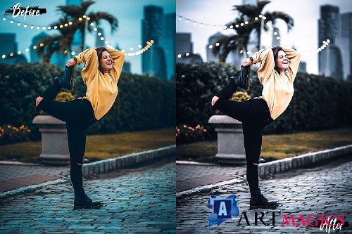 5 Instaland Photoshop Actions, ACR and LUT presets - 376151
