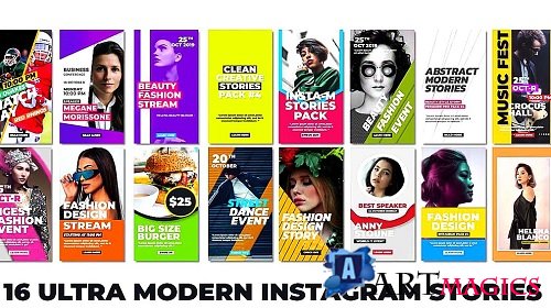 Instagram Stories Trending Pack V4 308174 - Premiere Pro Templates