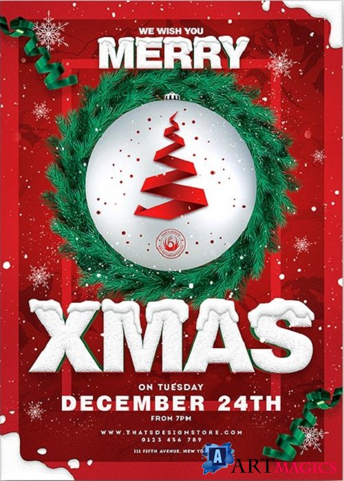 Christmas Eve Flyer Template V11 - 4256903