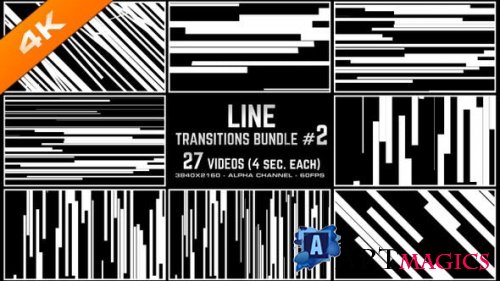 Videohive - Line Transitions Bundle 2 - 4K - 23652358
