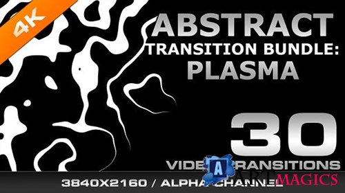Videohive - Abstract Transition Bundle Plasma 4 K - 23036355
