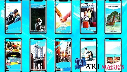Travel Story Pack 2 309021 - After Effects Templates