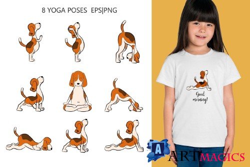 Yoga Dog collection - 921162