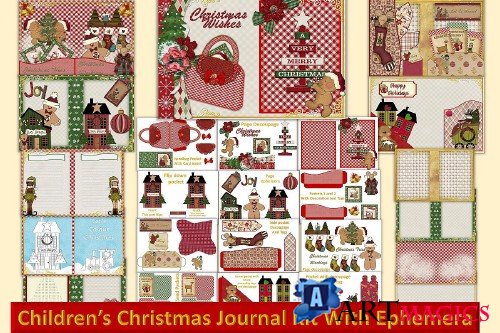 Children's Christmas Journal Kit - 367516