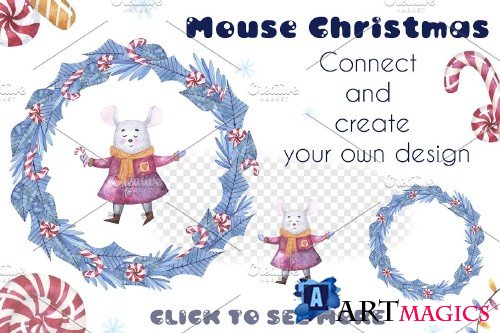 Mouse Christmas - 4252141