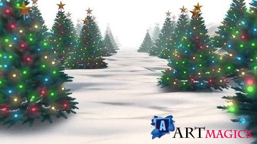 Videohive - Christmas Trees - 24964825