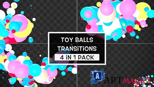 Videohive - Toy Balls Transitions Pack - 25001750