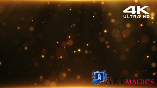 Videohive - Gold Particles - 24999552