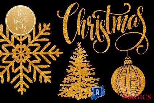 Christmas Ornament Clipart Set - 4285007