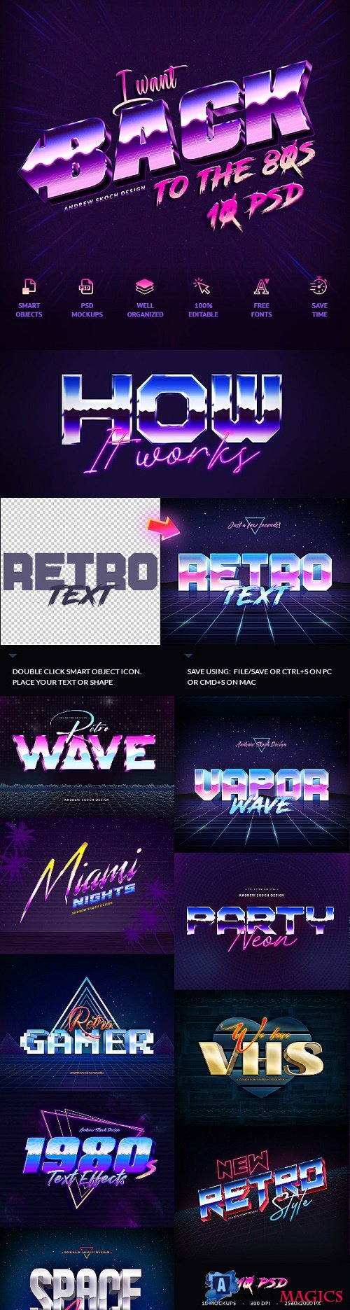 New 80s Text Effects 24925986