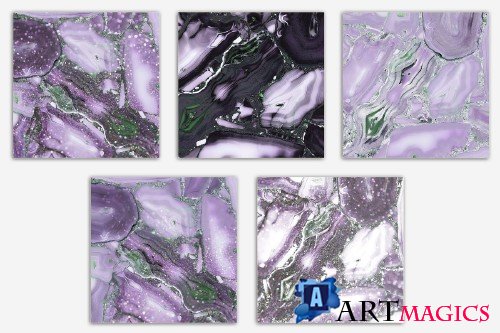Marble Abstract Christmas Background - 4046206 - Purple Marble Textures