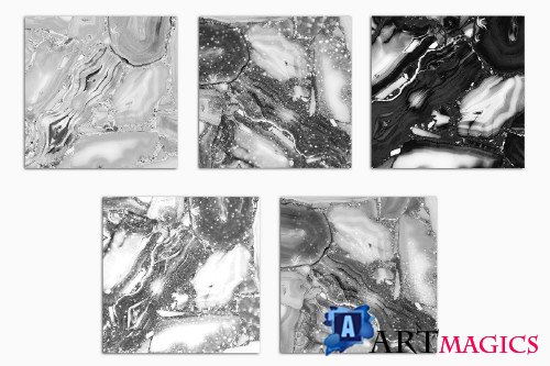 Grey & Black Marble Textures - 4048803