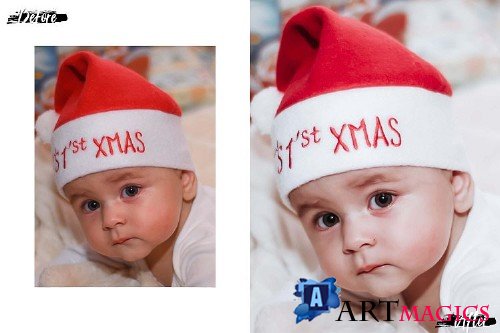 05 Merry Xmas Photoshop Actions, ACR and LUT presets - 386558