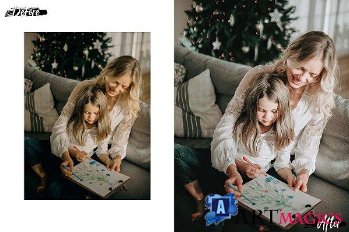05 Merry Xmas Photoshop Actions, ACR and LUT presets - 386558