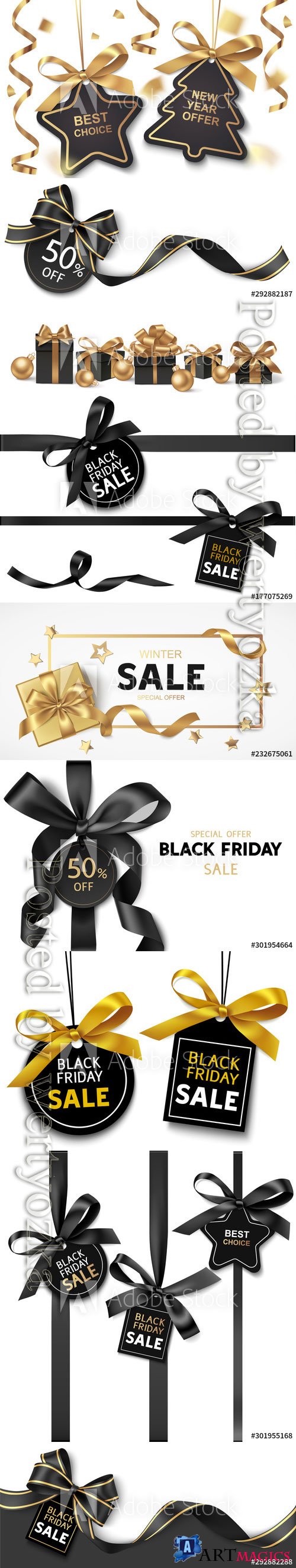 New Year or Christmas Sale design template