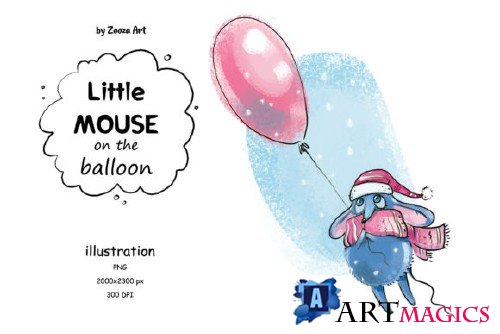 Little Mouse on the Balloon