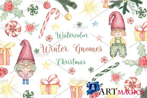 Christmas Gnomes Collection - 3974021