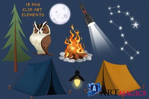 Camping Under the Stars  - 257789