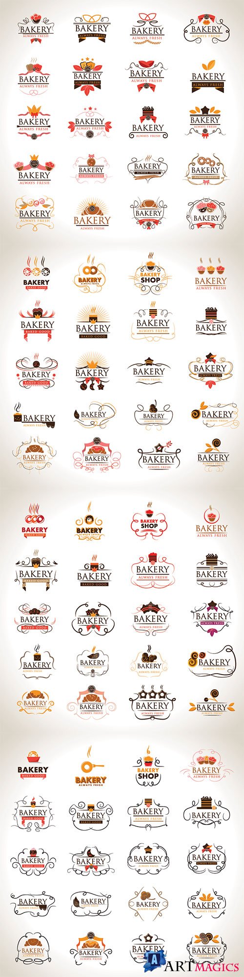 Bakery Icons Set