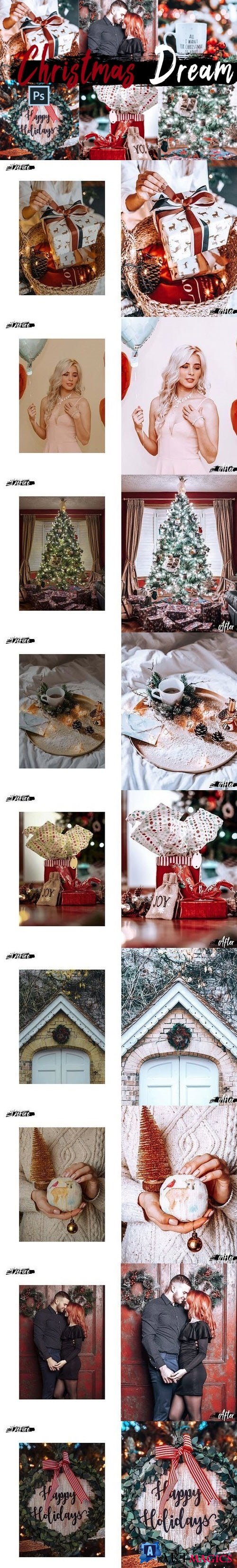 05 Christmas Dream Photoshop Actions