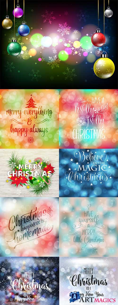   6 -   / Christmas pictures 6 - Vector Graphics
