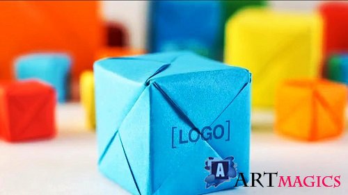 Colored Cubes Stop Motion Logo 313494 - After Effects Templates