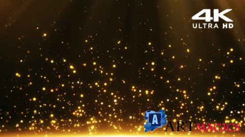 Videohive - Gold Particles - 24999555
