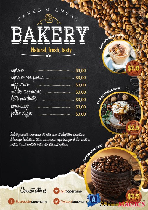 Coffee Shop - Premium flyer psd template