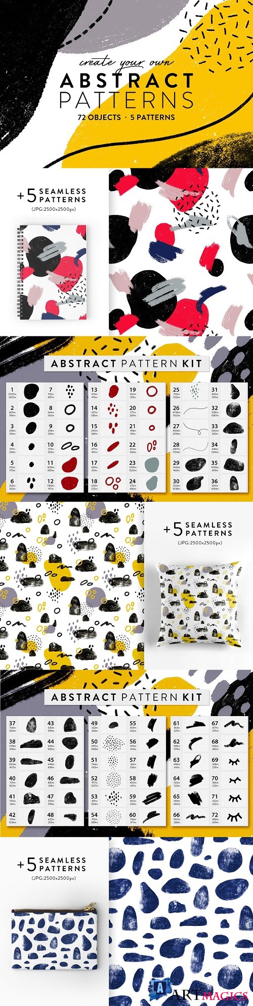 Abstract Pattern Kit - 3719851