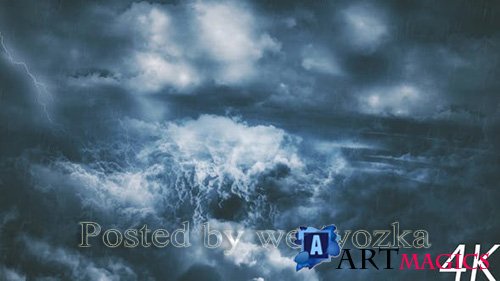 Videohive - Thunder Clouds with Lightning Strikes - 
25322434
