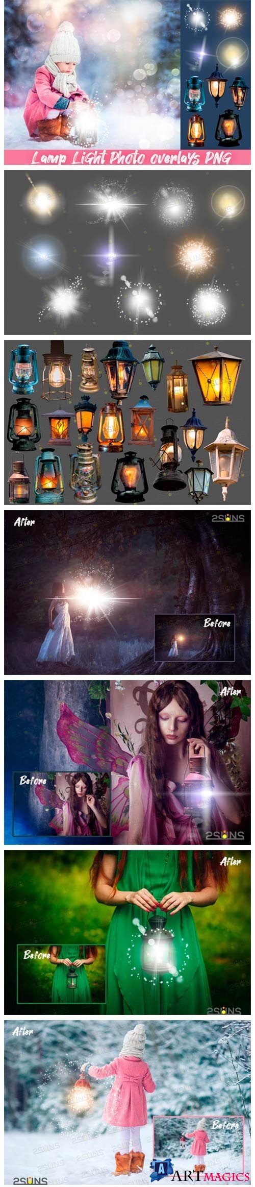 Photo overlays Photoshop lamp light clipart png lantern - 411105