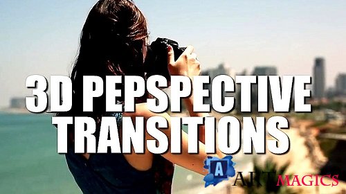 3D Perspective Transitions 339418 - Premiere Pro Templates