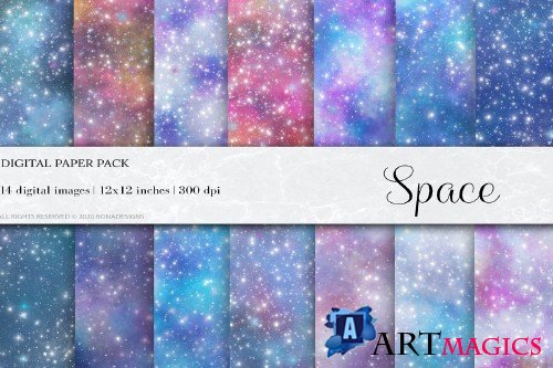 Space Digital Papers - 4455202