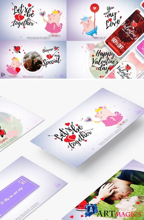 Valentines Day Love Letter 6705648 - After Effects Templates