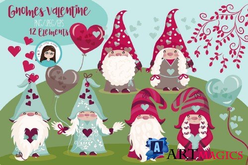 Gnomes Valentine - 4448264