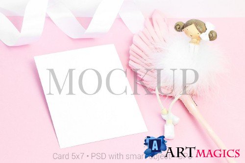 Card mockup & FREE BONUS - 418365