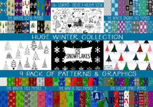 9 Pack Winter Mega-Collection
