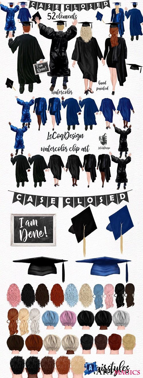 Graduation Clipart,Graduate Students - 4511531
