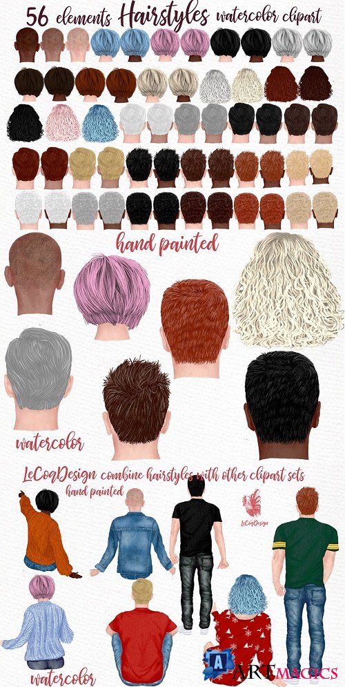 Hairstyles clipart,Girls Boys Hairs - 4513018