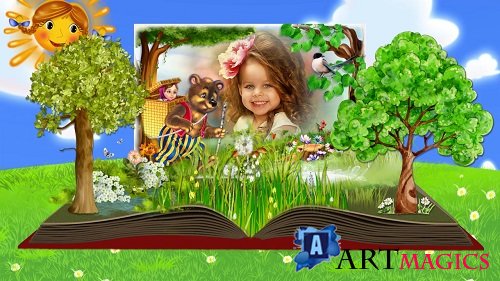 3D Book of fairy tales - Project ProShow Producer