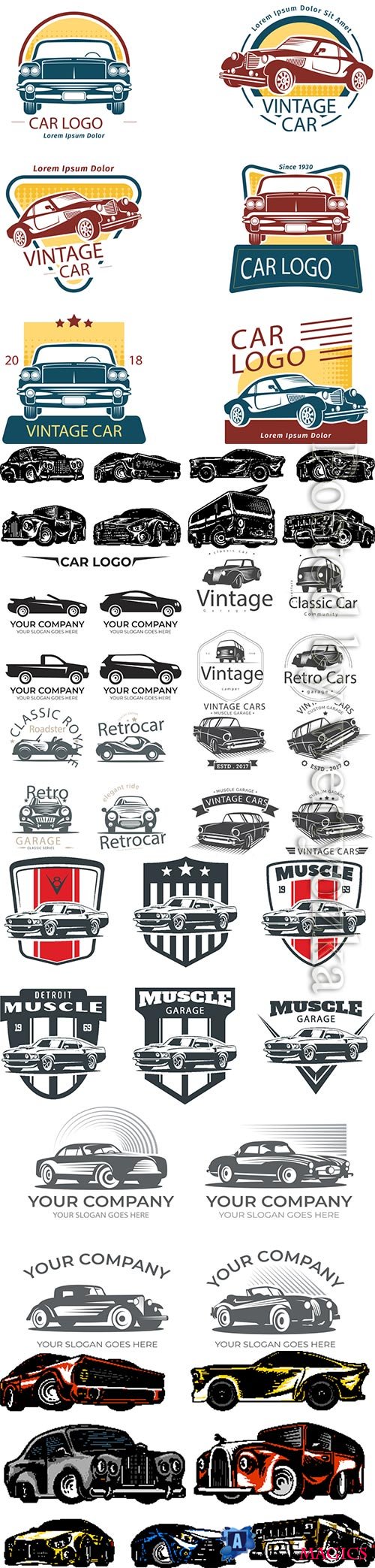 Car logo vector collection