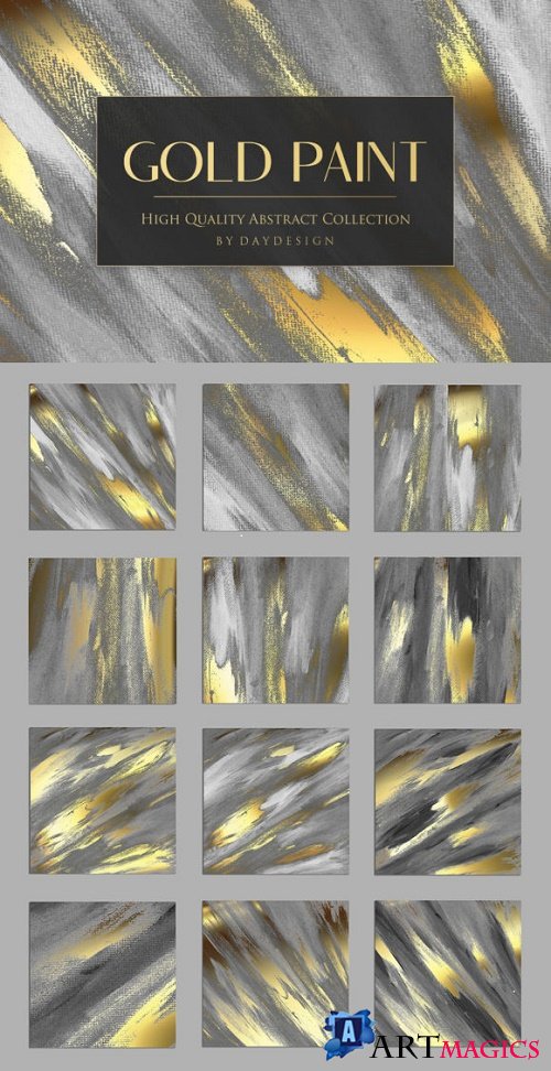 Gold Paint Backgrounds 2968919