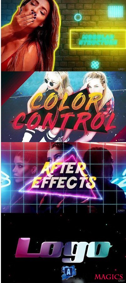 Neon After Effects 9in1 Bundle 2 - After Effects Templates